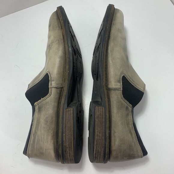 Naot Men’s Director Slip On Leather Gray Black Shoes Size 12-12.5 US main image 10